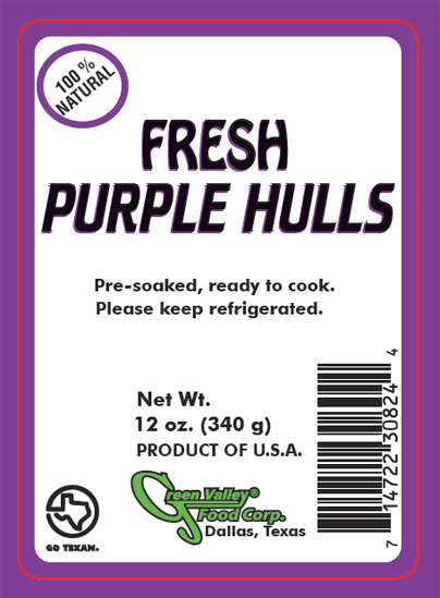 Green Valley Food Corp. FRESH PURPLE HULLS